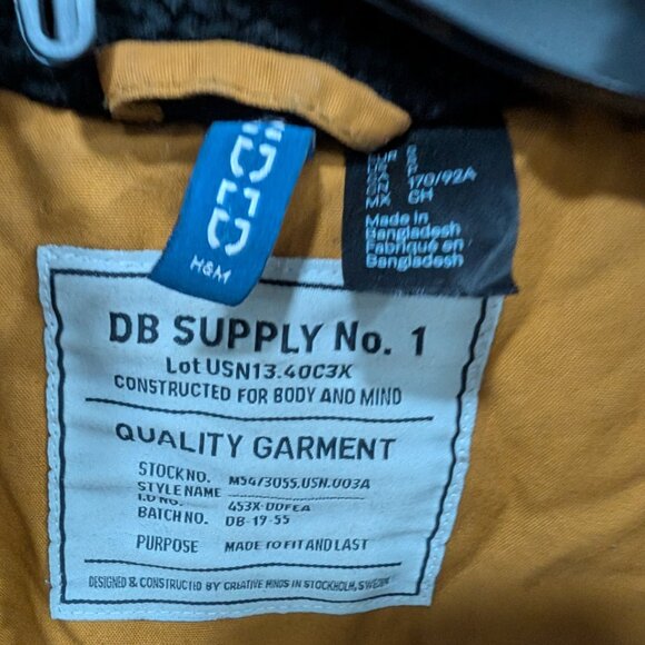 DB Supply No 1 Lot USN13.40C3X Coat - Picture 3 of 9